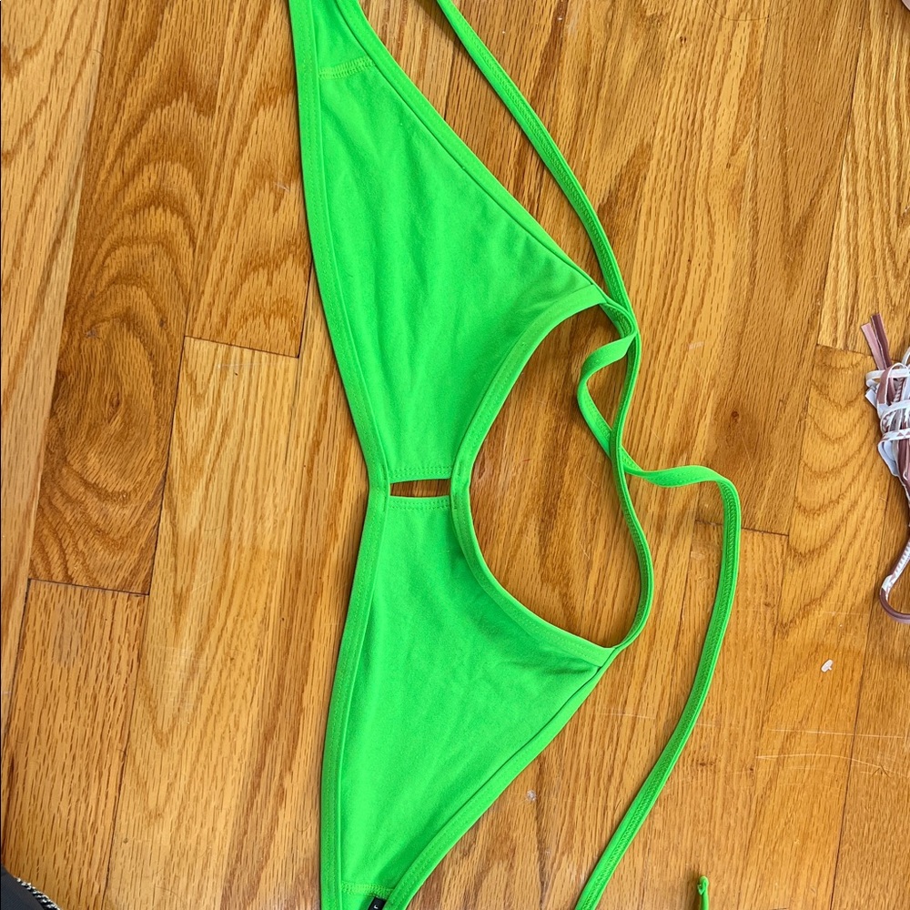 Jolyn Clothing Neon Green Bikini
